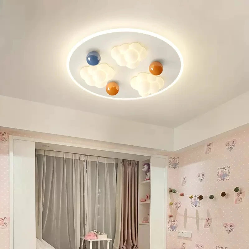 plafonnier moderne pour chambre d'enfant ciel nuage créatif et chaleureux - vue 3 sur 10