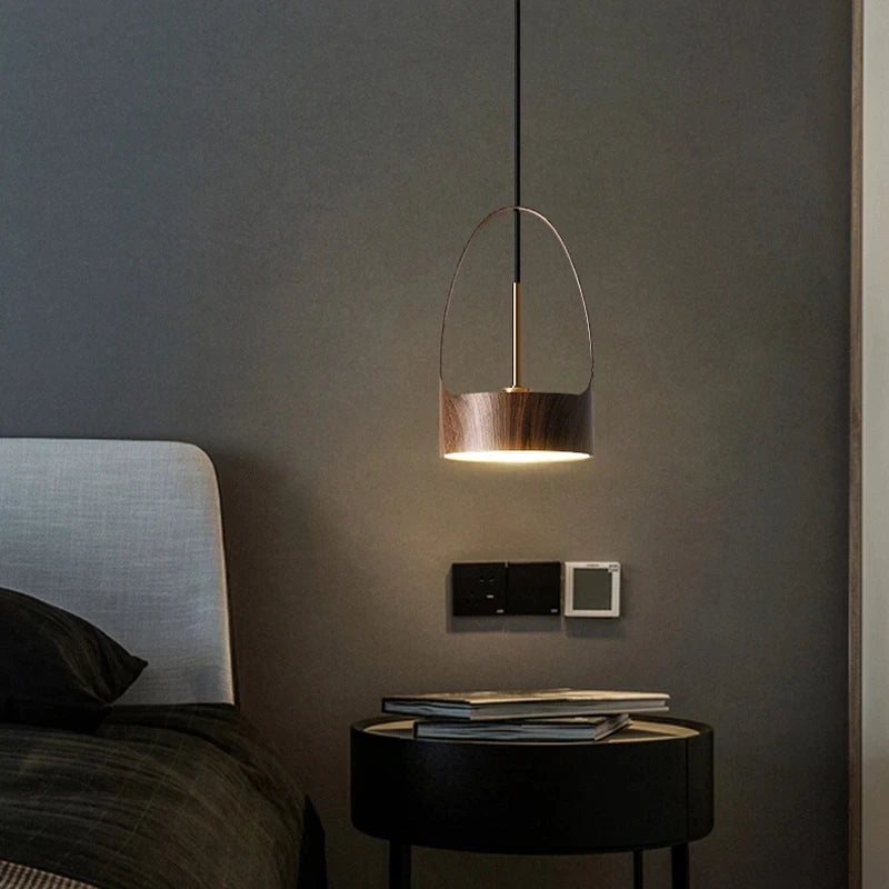 Suspension led fer moderne nordique créatif décoration intérieur - vue 5 sur 8