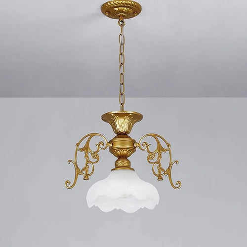 lustre rétro industriel en fer et verre créatif