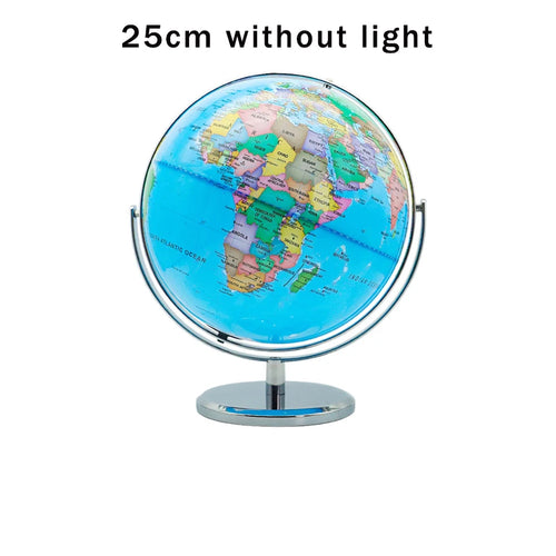 globe terrestre lumineux avec base rotative pour la rentrée scolaire - vue 18 sur 18