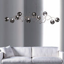 lustre nordique créatif en verre art lumineux pour décoration intérieure