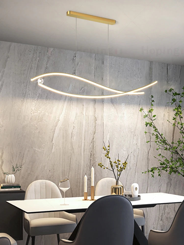 suspension forme de poisson design moderne 	 2022 - vue 2 sur 8