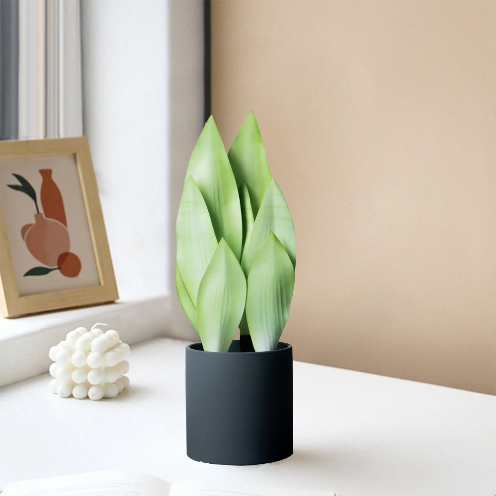 plantes succulentes artificielles décoratives pour intérieur et extérieur - vue 4 sur 7