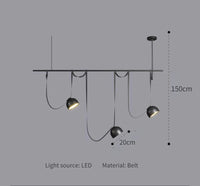 suspension créative pour un style moderne et tendance