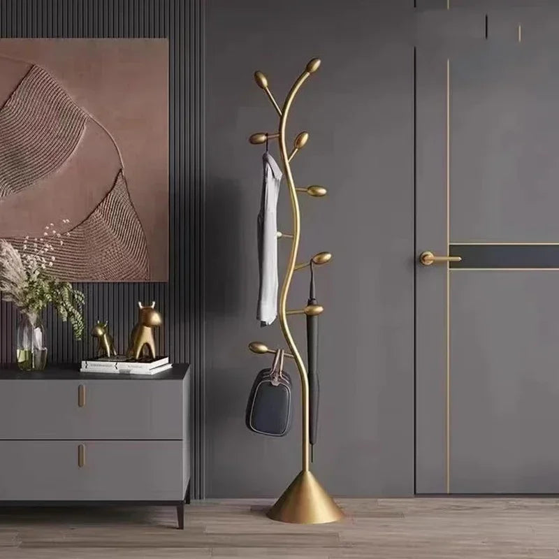 etagère moderne pour vêtements au style industriel élégant - vue 6 sur 10