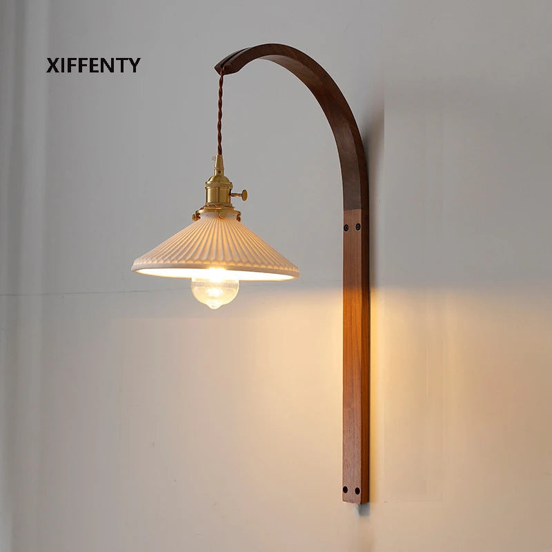 applique murale en bois à led pour décoration intérieure - vue 2 sur 11
