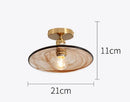 lustre en verre teinté pour un éclairage nordique élégant