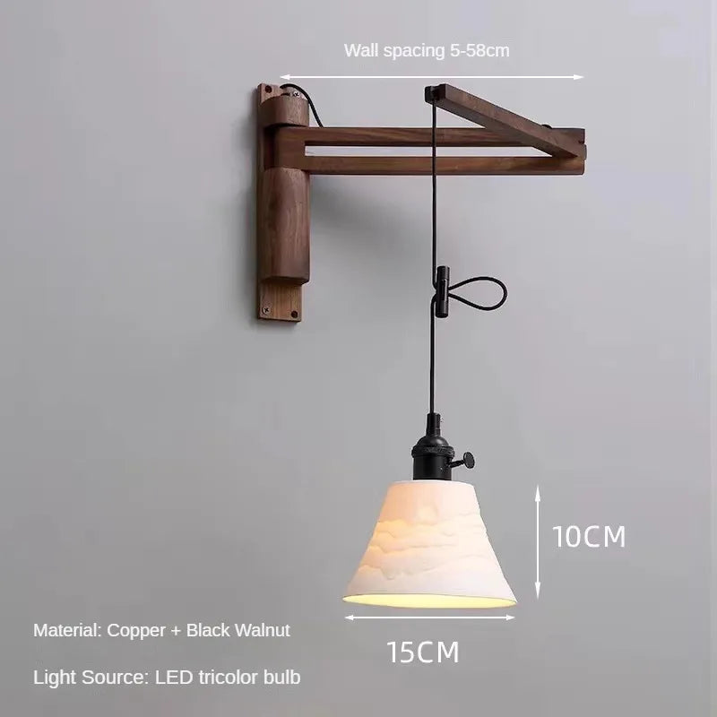 applique murale extensible en cuivre design élégant pour divers espaces - vue 8 sur 23