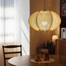 ZK50 Restaurant lustre bois Art chanvre corde lampe chambre créative Bar concepteur modélisation journal rétro unique tête lustre E27