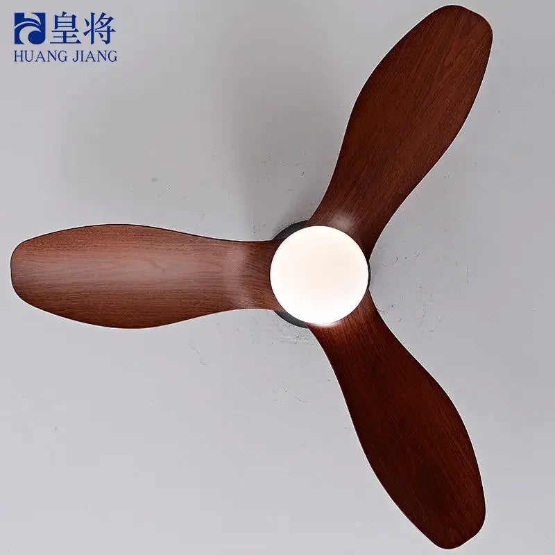 ventilateur de plafond moderne sans lumières lux&vitae led avec télécommande - vue 10 sur 11