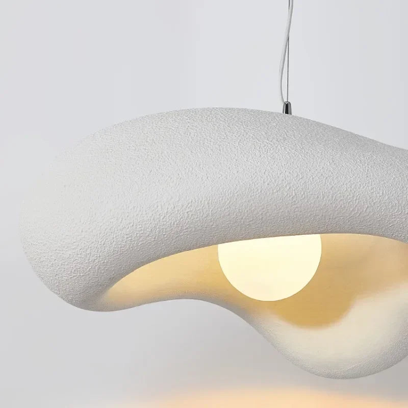 lustre nordique wabi-sabi pour restaurant et salle à manger - vue 6 sur 11