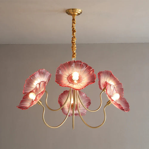 suspension moderne design nordique créatif floral élégant pour intérieur - vue 6 sur 14