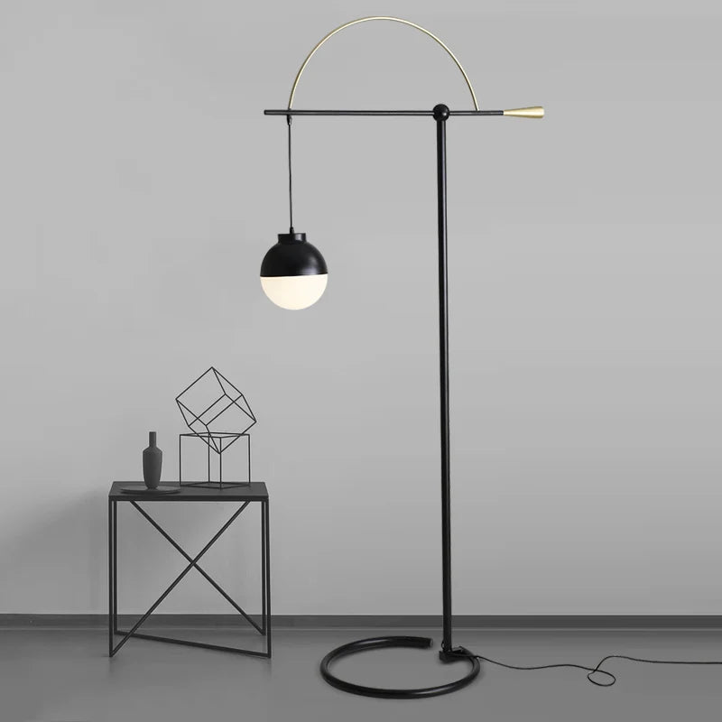 lampadaire créatif minimaliste pour espace moderne et élégant - vue 4 sur 7