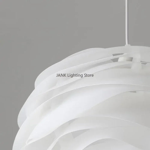 lustre romantique en acrylique design danois décoratif pour intérieur - vue 7 sur 8