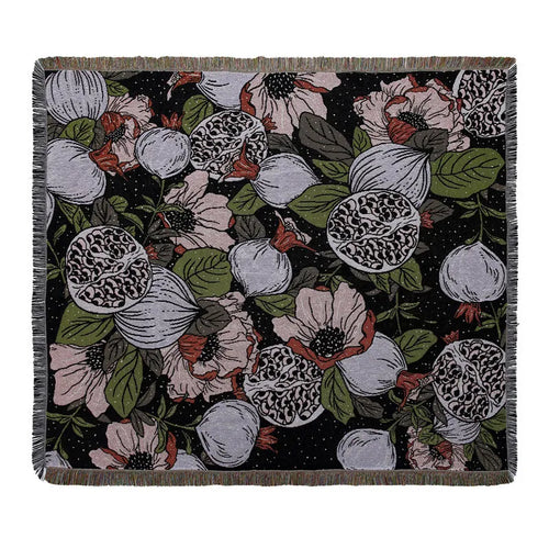 Plaid canapé bohème motif paysage tapisserie polyvalent