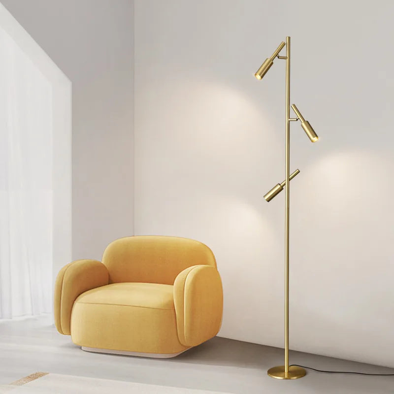 lampadaire minimaliste pour lecture et étude - vue 5 sur 8