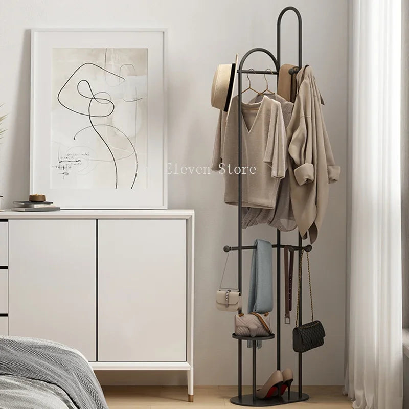 etagère industrielle pour vêtements chapeaux et chaussures peu encombrante - vue 4 sur 27