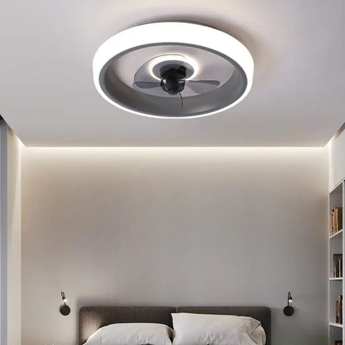 ventilateur silencieux à lames invisibles avec éclairage intégré - vue 4 sur 12