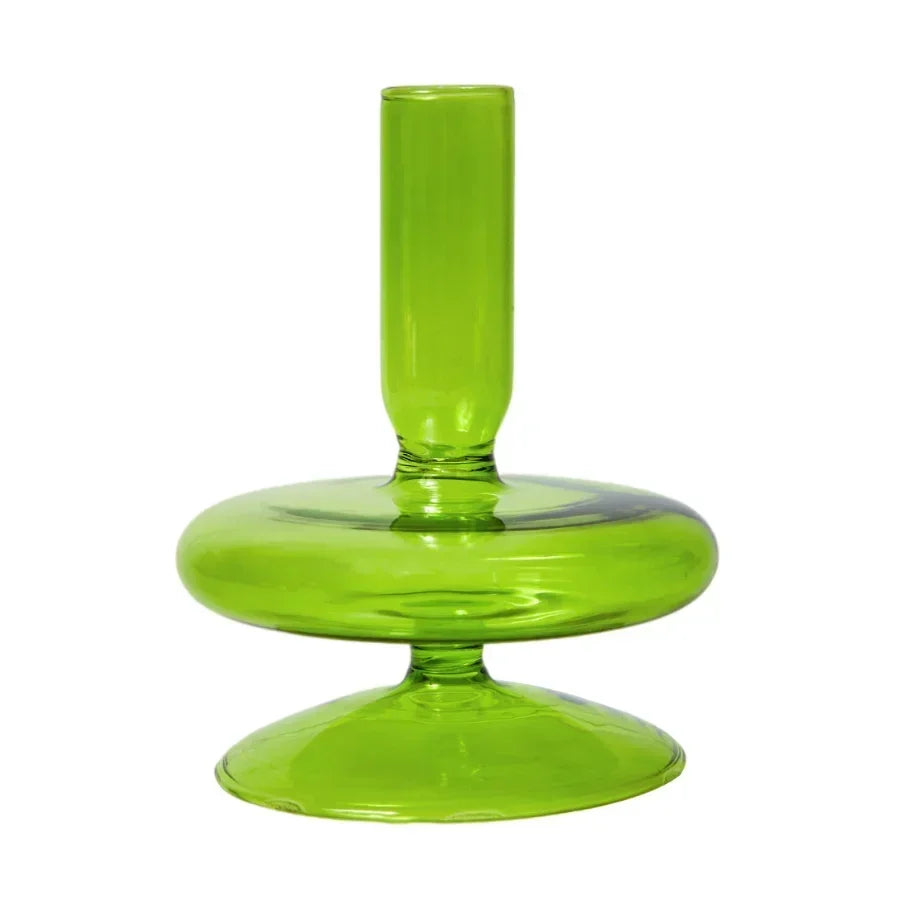 bougeoirs décoratifs en verre pour mariage et décoration intérieure - vue 16 sur 32