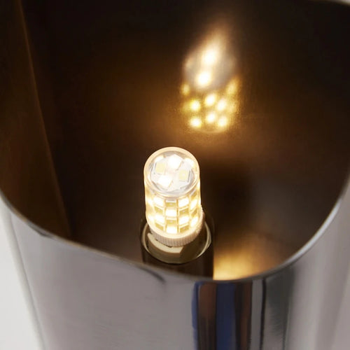 Applique murale led en laiton design moderne et minimaliste - vue 6 sur 10
