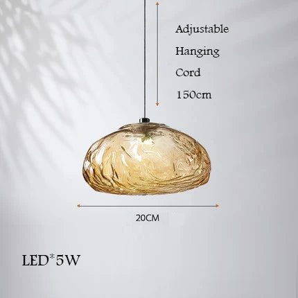 lustre en verre design nuage pour un intérieur créatif - vue 10 sur 21
