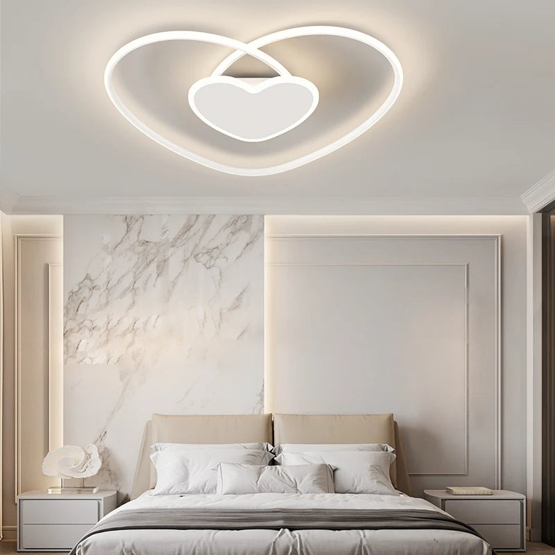 plafonnier led décoratif pour intérieur moderne et élégant - vue 4 sur 10