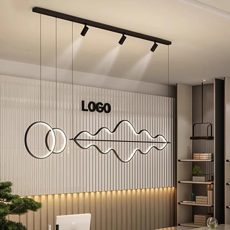 Lustre LED design moderne luminaire décoratif d'intérieur - vue 7 sur 8