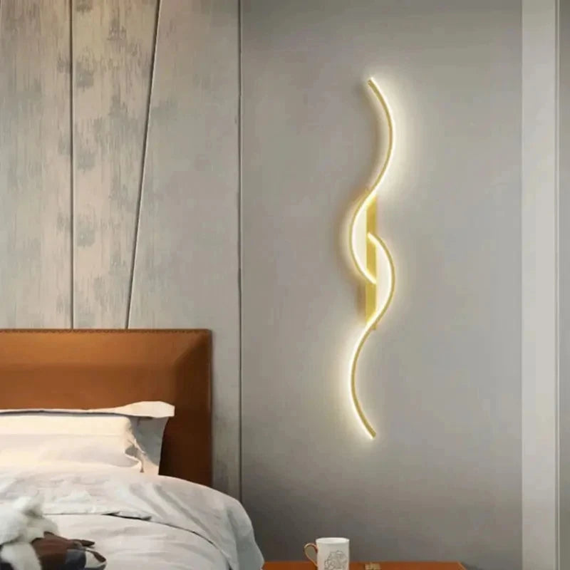 lustre simple éclairage suspendu horizontal pour intérieur moderne - vue 3 sur 18