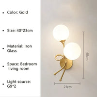 applique murale en verre design moderne pour intérieur élégant