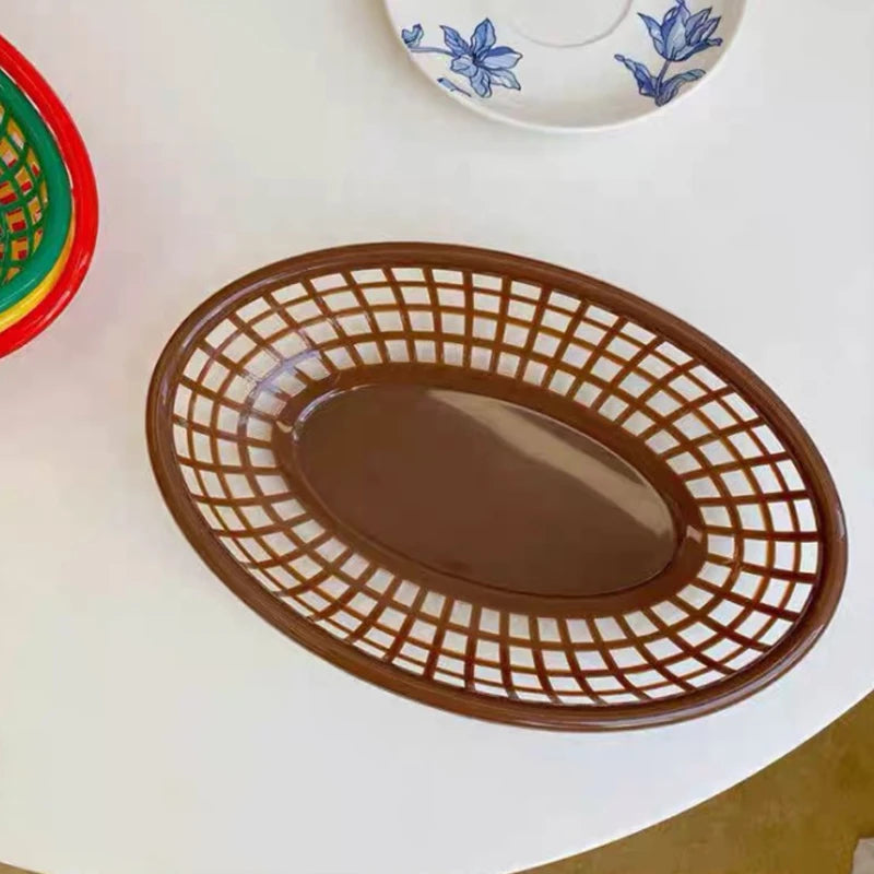 panier ovale pour nourriture accessoire de cuisine et rangement - vue 7 sur 13