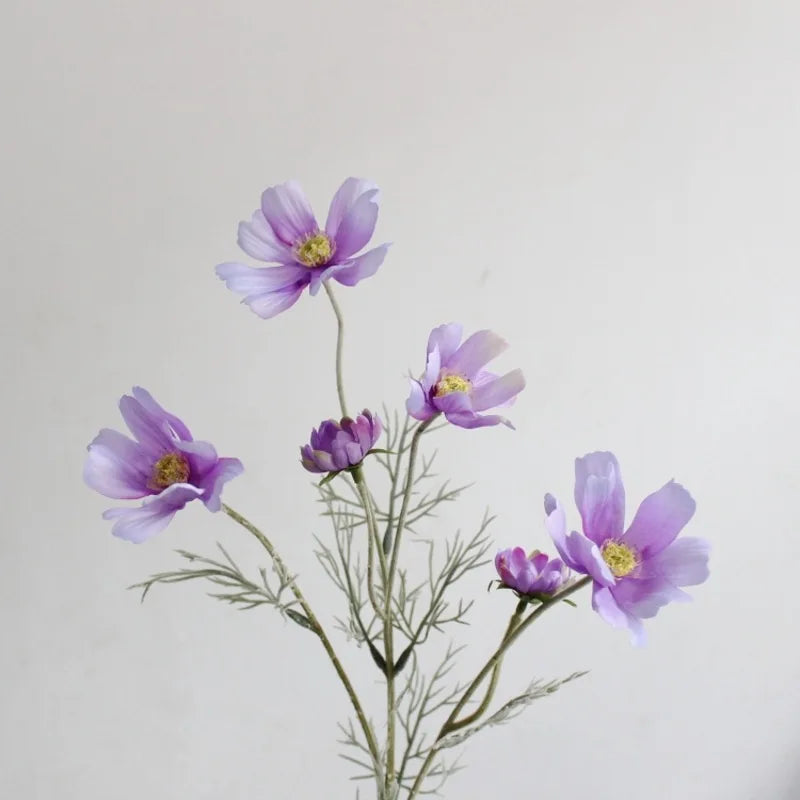 fleur artificielle marguerite blanche pour décorations et cadeaux - vue 8 sur 24