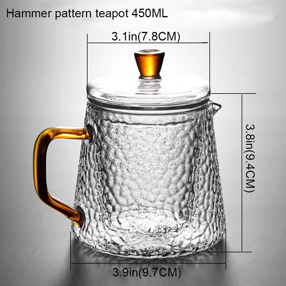 Théière japonaise verre borosilicate avec infuseur 800ml