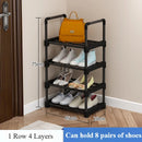 etagère à chaussures multicouche amovible et économique