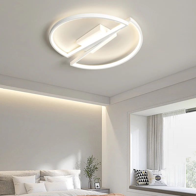 lustre led moderne pour éclairage intérieur et décoration - vue 6 sur 12