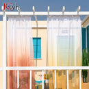 Voilage tulle degrade style moderne pour salon chambre
