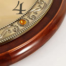 horloge murale silencieuse rétro design 3d pour décoration moderne