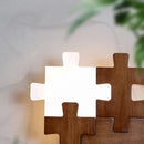 Applique murale LED en bois au design nordique