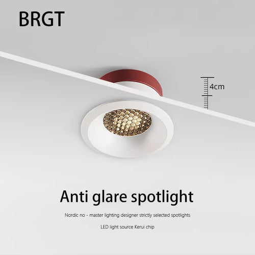 Spot projecteurs Led encastré Downlight Tuya réglable 5W 7W 12W plafonniers Anti-éblouissement Spots lampe AC85-265V pour cuisine maison