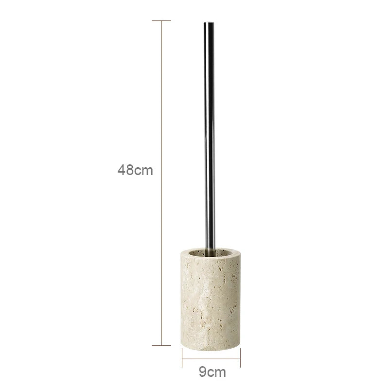 ensemble d'accessoires en marbre naturel pour salle de bain - vue 22 sur 30