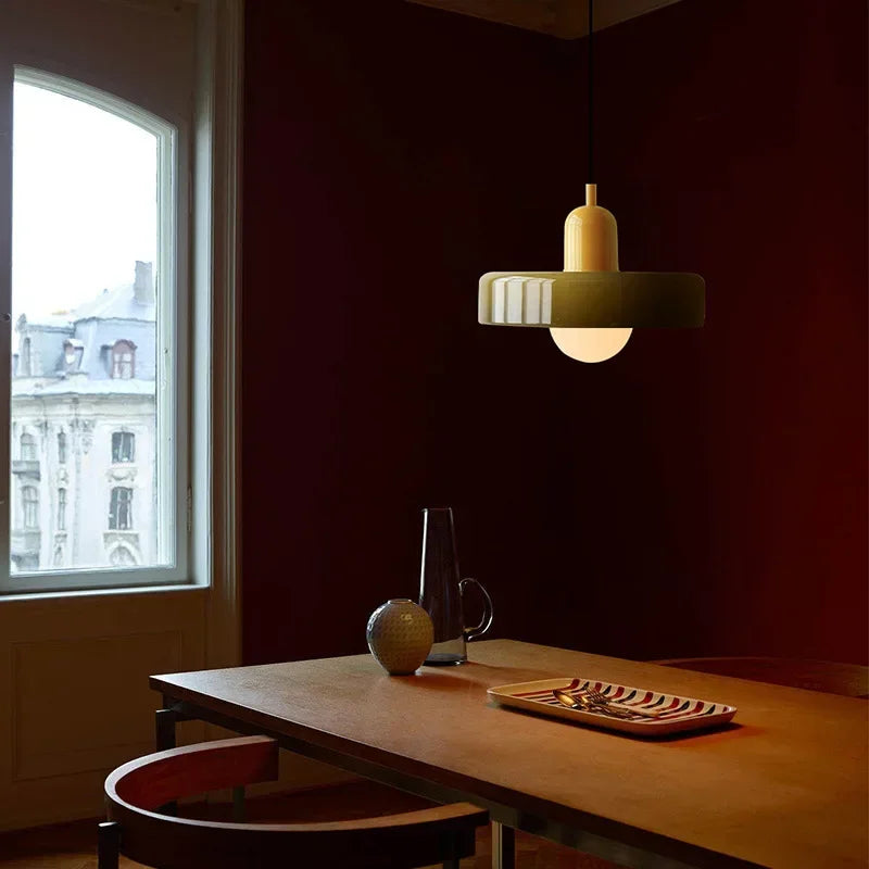 lampe suspendue nordique en verre bonbon pour intérieur décoratif - vue 6 sur 15