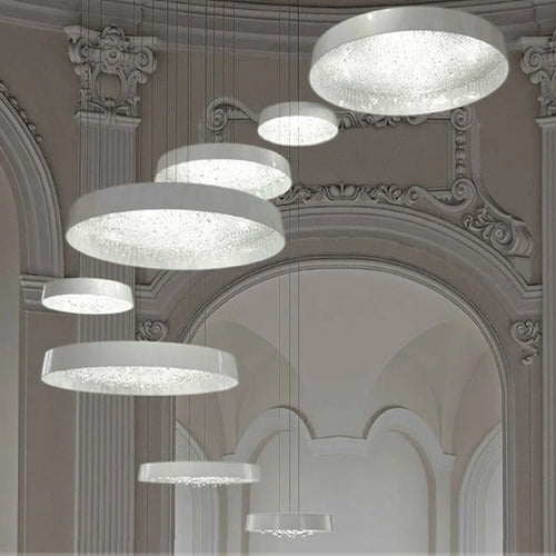 suspension élégante en cristal transparent pour un intérieur moderne - vue 2 sur 12