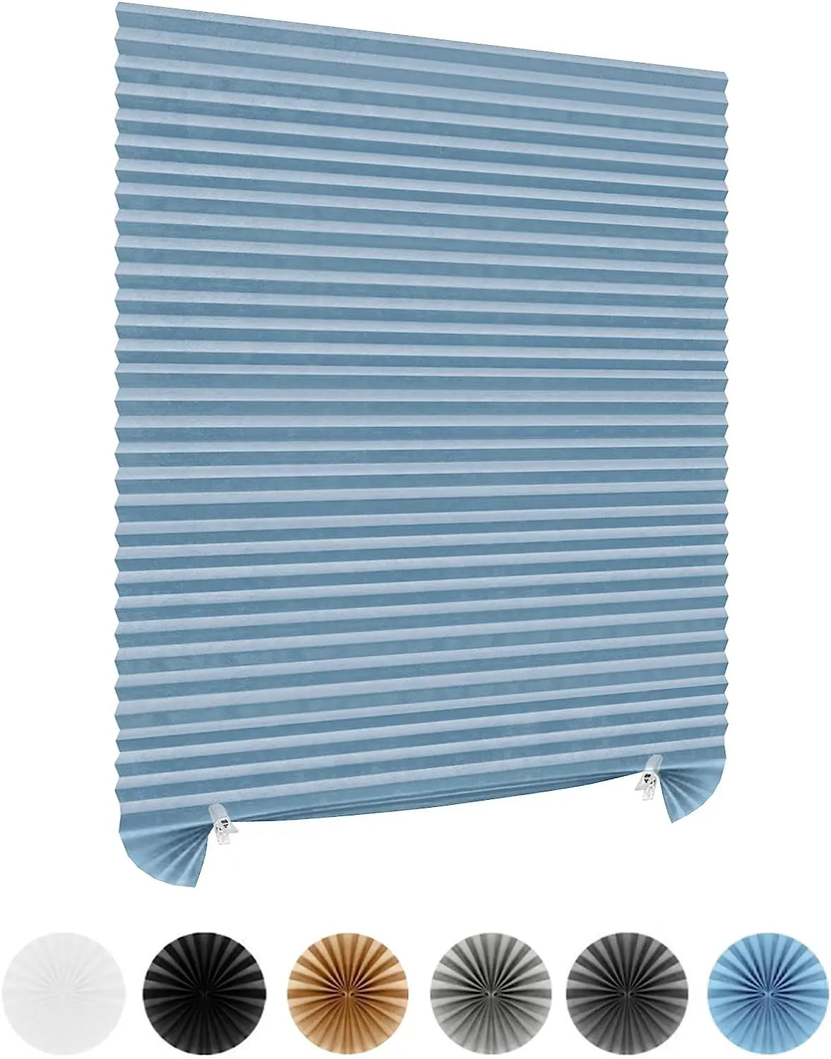 Store plissé occultant tissu pour fenêtre chambre cuisine