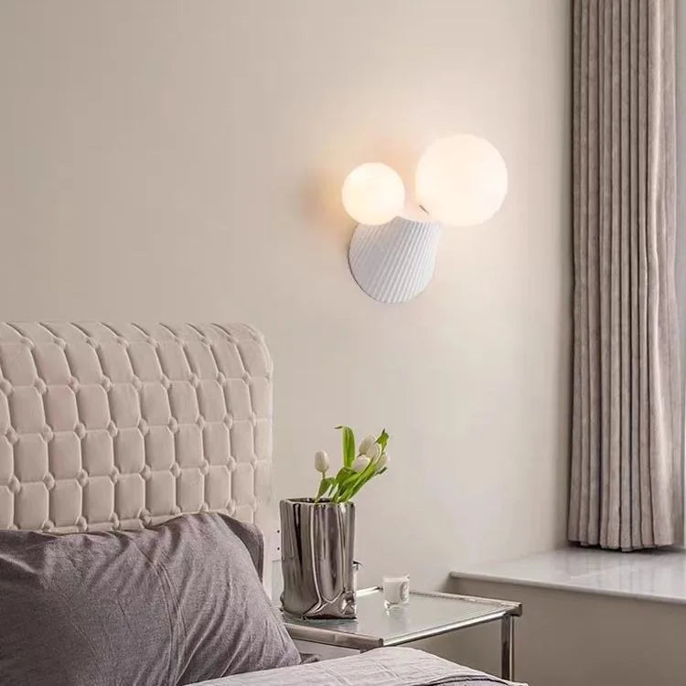 applique murale led cactus en résine verre pour étude - vue 4 sur 11