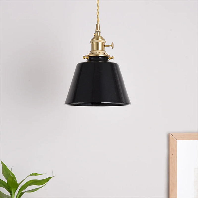 lampe led suspendue en céramique moderne pour loft