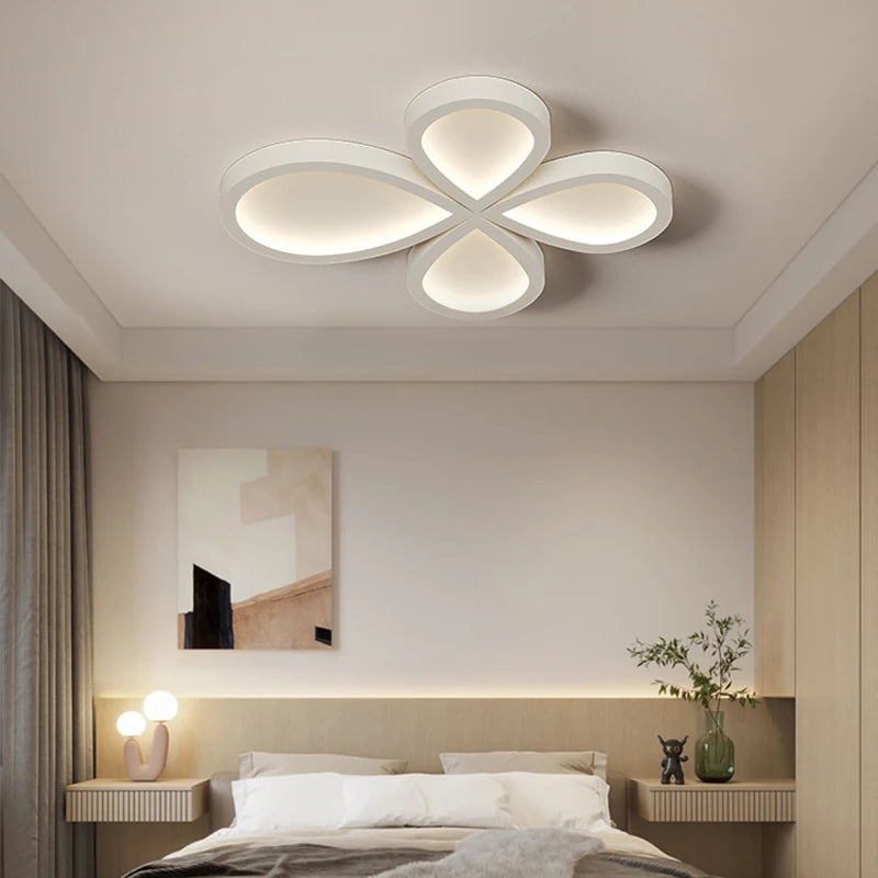 plafonnier moderne à pétales pour un éclairage décoratif intérieur - vue 6 sur 9