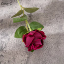 bouquet de fleurs artificielles en soie pour mariage et décoration