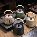 Théière japonaise rétro en porcelaine kungfu individuelle