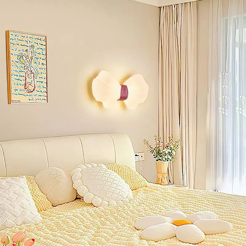 applique murale nordique nœud papillon pour chambre enfant - vue 4 sur 7