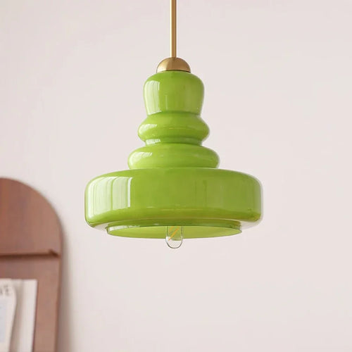 Bauhaus Glass Pendant Lights Ceiling Suspension Luminaire Hang Light Fxiture Kitchen Island Bedroom Living Dining Room - vue 3 sur 10