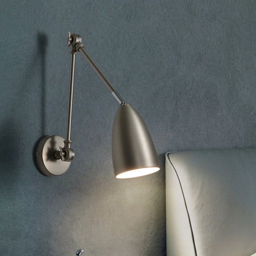 applique murale moderne nordique led en fer industriel